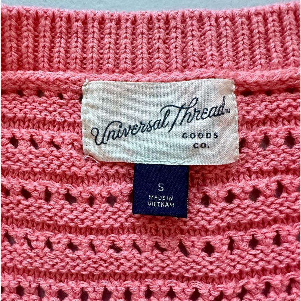 Universal Thread Top Knit Sweater Tank Pink Size Small - Picture 4 of 5